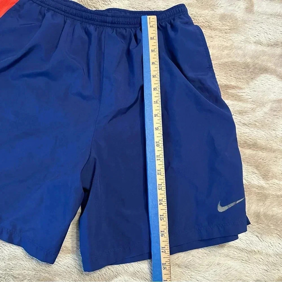 Men’s Nike Challenger Dri-Fit Training Running Blue Orange Large(k11) - Picture 8 of 10